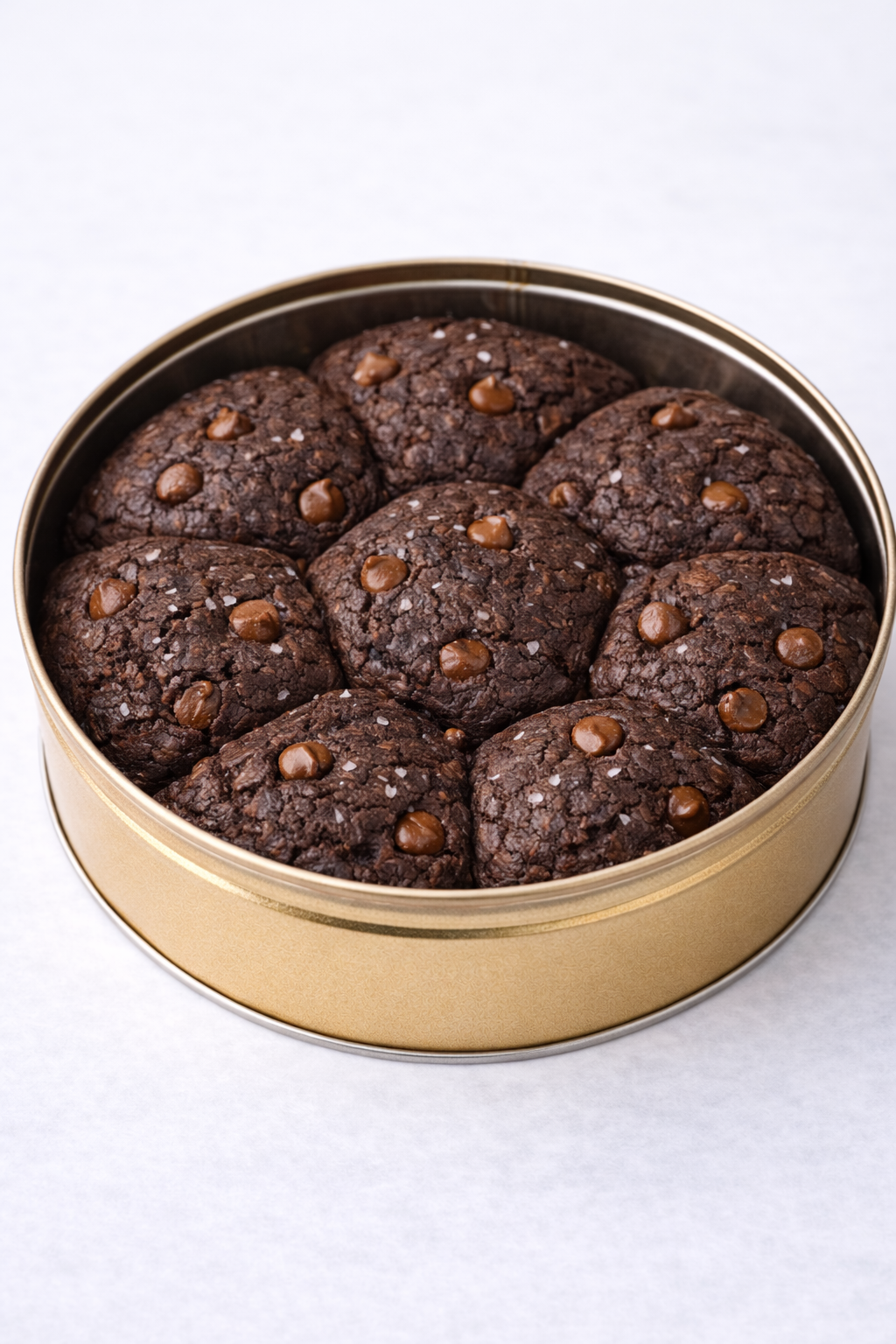 Double Chocolate Cookie Tin