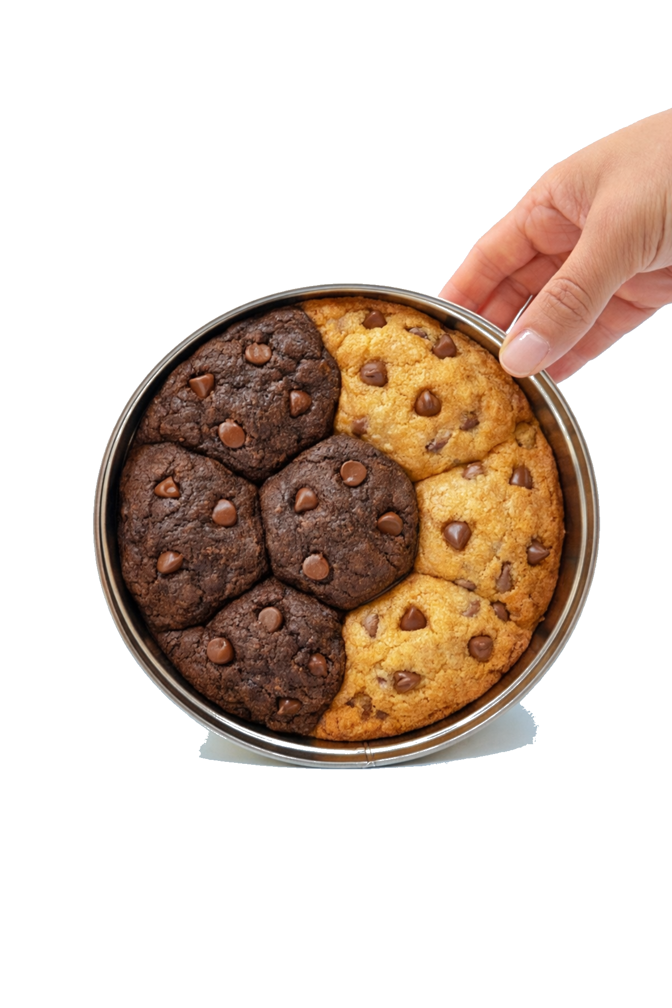 Half & Half Cookie Tin